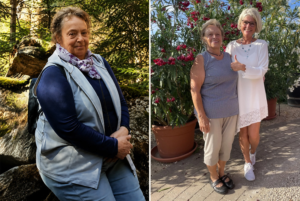Tatjana mit Teilnehmerin beim persönlichen Coaching
