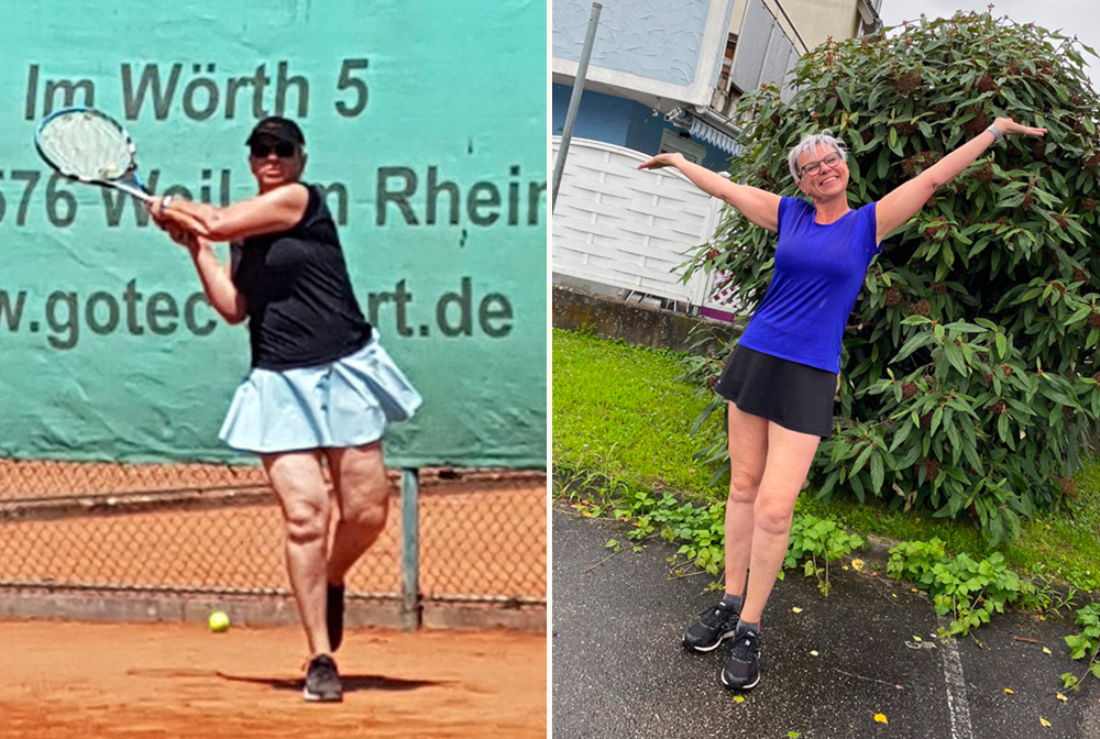 Tatjana mit Teilnehmerin beim persönlichen Coaching